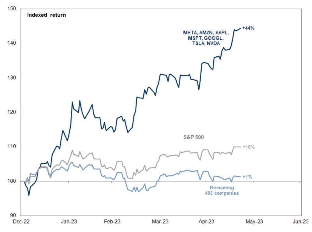 The S&P 7 vs. The S&P 493